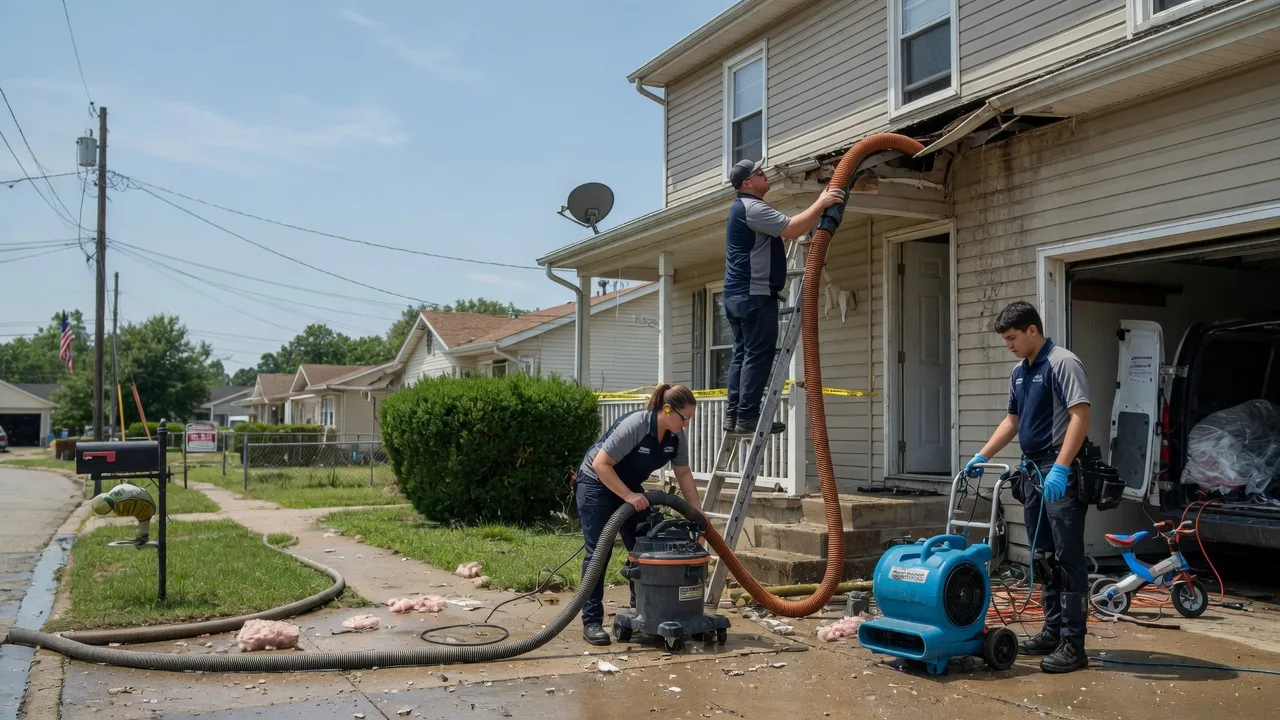 Water Damage Restoration in Estelline, TX near me